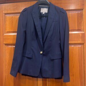 Gorgeous navy blue Banana Republic wool blazer